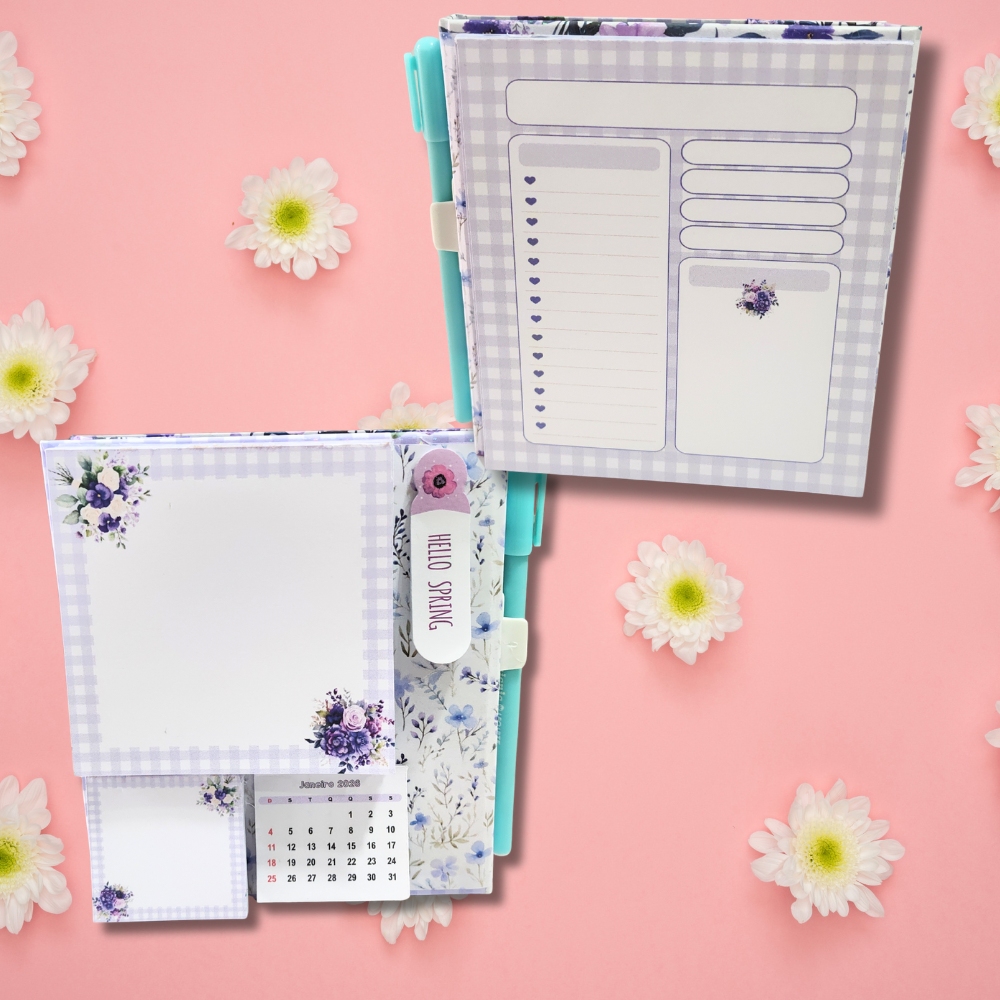Notepad com planner diário - Imagem 5