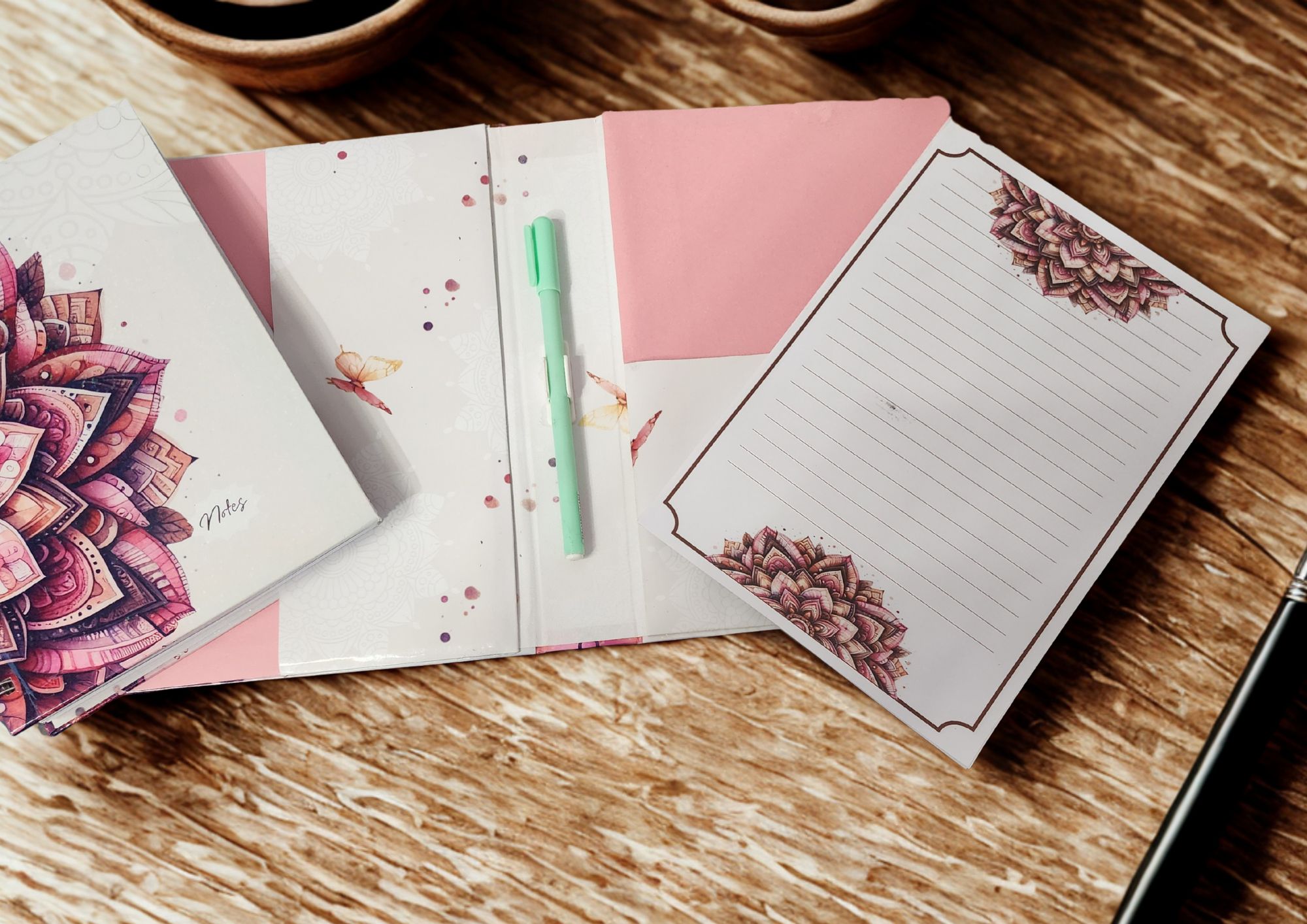 Pasta com planner e bloco removíveis - Imagem 3