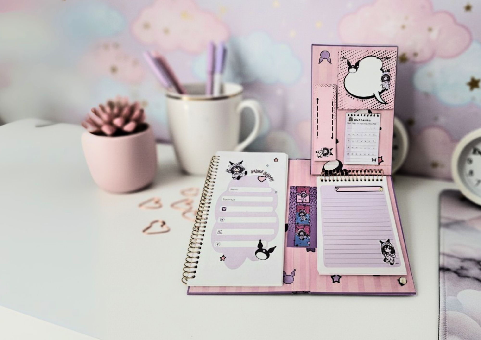 Notepad Kuromi - Imagem 2