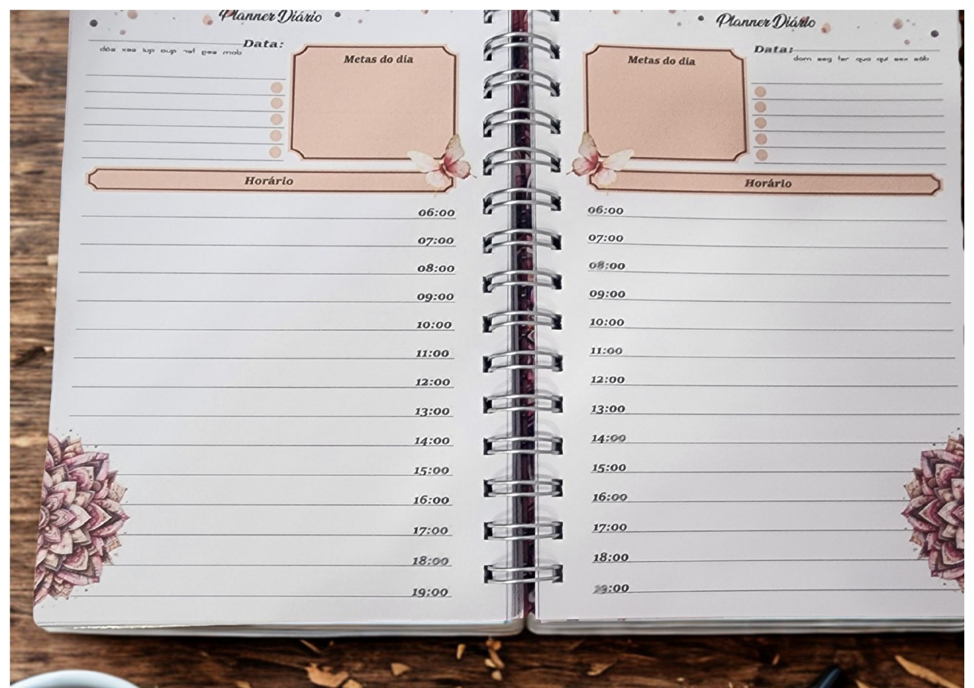 Pasta com planner e bloco removíveis - Imagem 2