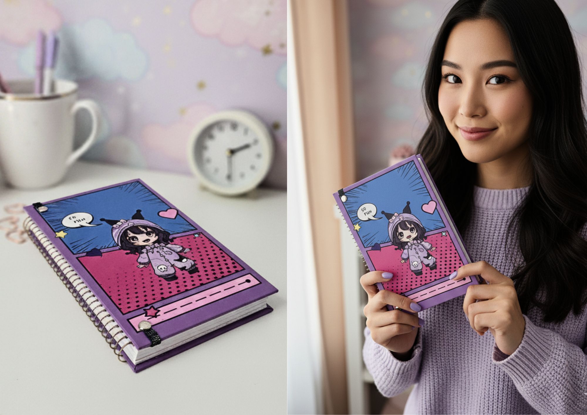 Notepad Kuromi - Imagem 3