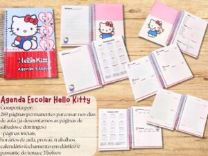 Agenda Escolar Hello Kitty