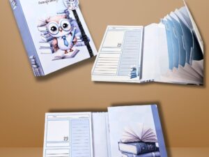 Dia dos Professores! Notepad com Bloquinho e Sanfona.